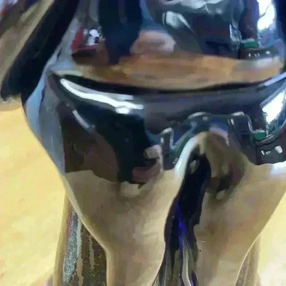 1950s Czechoslovakian blown glass groom. - Picture 6 of 7